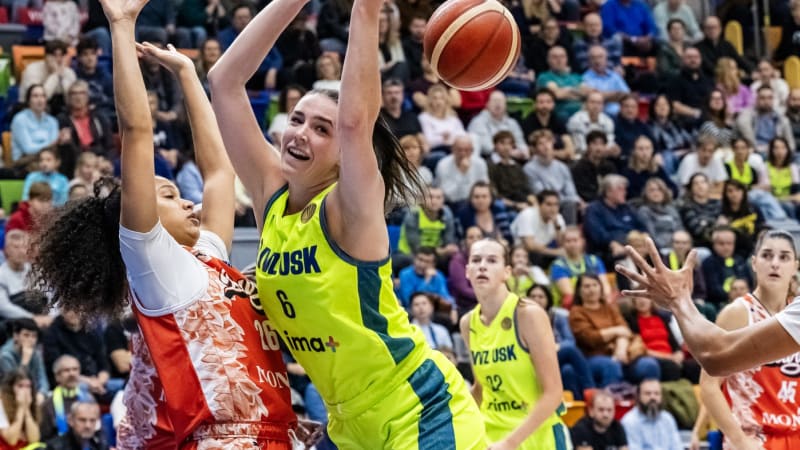 Basketbalistky USK Praha deklasovaly hráčky z Ostravy. Zatím mají stoprocentní bilanci